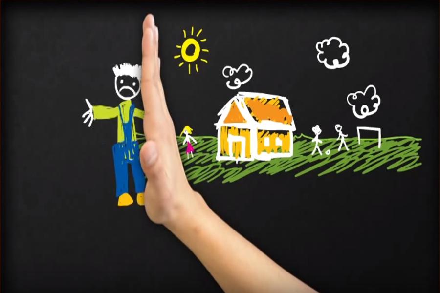 Ilustración sobre exclusión en el sistema educativo
